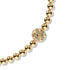 Goal | 18k Gold | Crystal Soccer Ball Charm Bracelet